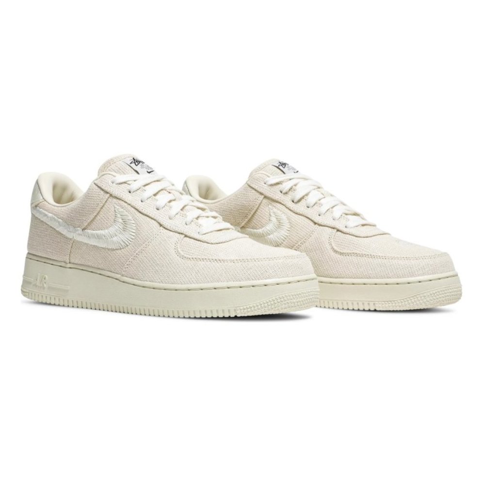 **NEW** 2020 Air Force x Stussy 1 Low in Fossil
